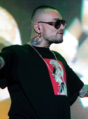 This is the Avatar Image for the Guè (Italian Singer) AI Voice and Text to Speech Generator